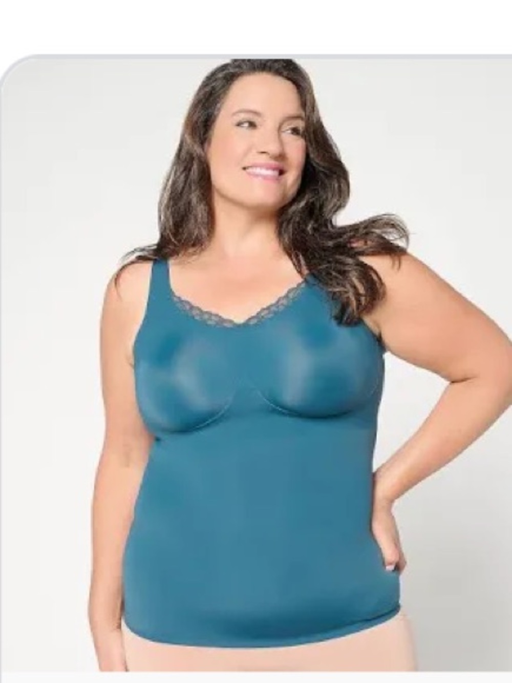 NWT Evelyn and Bobby Black Lace Trim bra tank